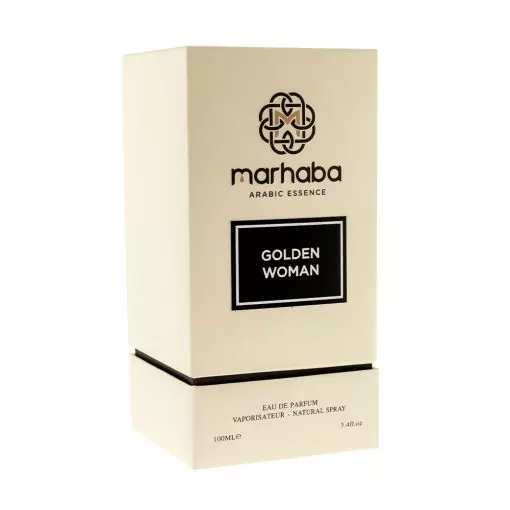 Woman in Gold - Parfumuri Pudrate - Marhaba Dubai - Calitate Arabeasca - Parfum Elegant - Parfum Dulce - Pudrat