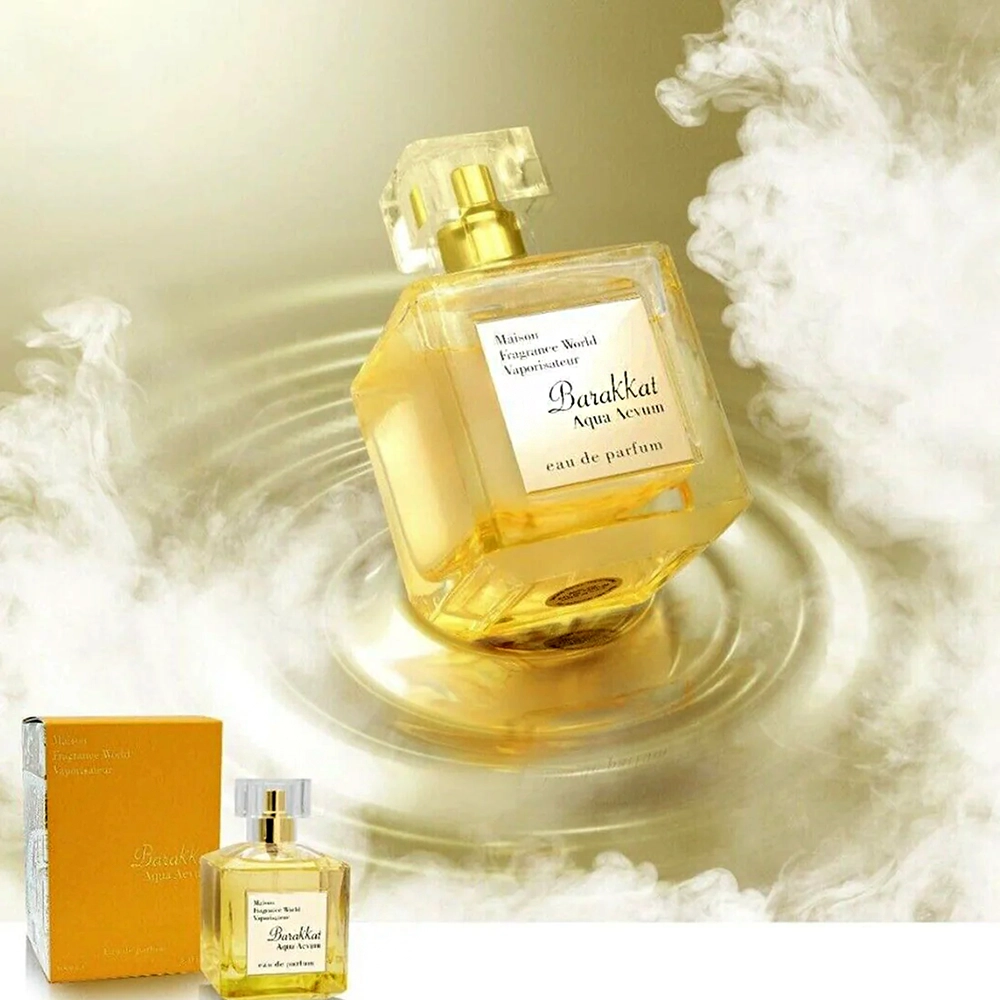 Barakkat Aqua Aevum, Fragrance World, parfum unisex inspirat de Aquae Vitae MFK, 100 ml - imagine 3