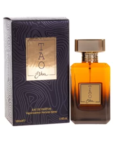 TAO, parfum unisex inspirat din natură, combină nectarina, vanilia și lemnul de santal într-o experiență olfactivă sofisticată. Disponibil pe Marhaba.ro!