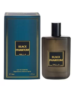 Black Phantom Yalla – parfum unisex cu rom, cafea și ciocolată neagră. Inspirat din Kilian. Creat în Dubai. Disponibil pe Marhaba.ro