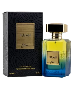 Haian – parfum persistent cu lavandă, vetiver, patchouli și ambroxan. Citrus & acvatic, 100 ml, Ether x Marhaba.