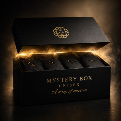 Mystery Box Unisex – 4 parfumuri + transport gratuit