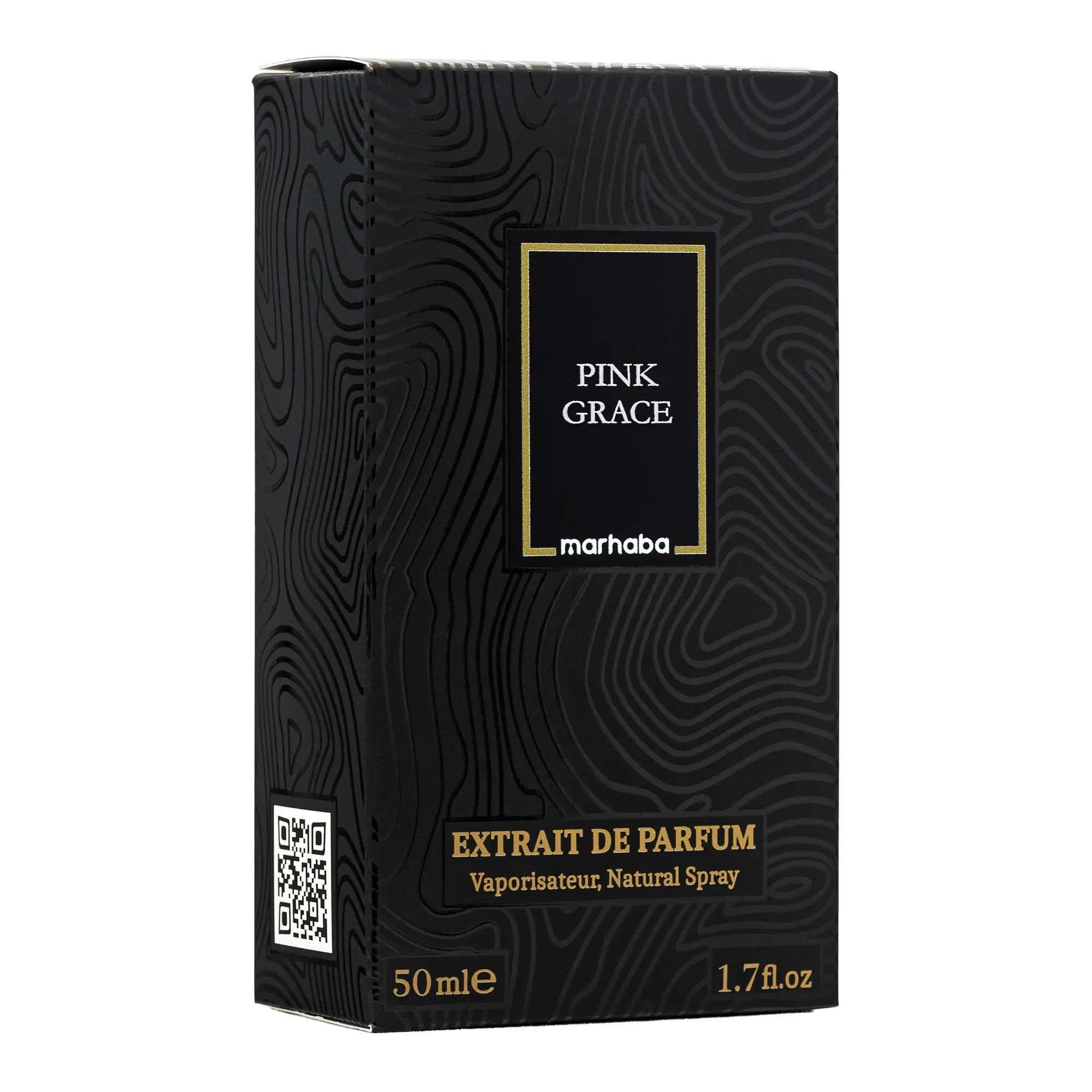 Pink Grace Marhaba, extract de parfum dama inspirat de Carolina Herrera Good Girl Blush, 50 ml - imagine 3